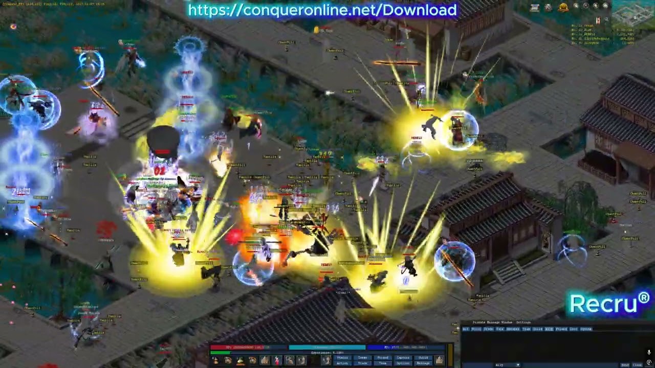 Conquer Online Classic Bird island City War ( Whats up )