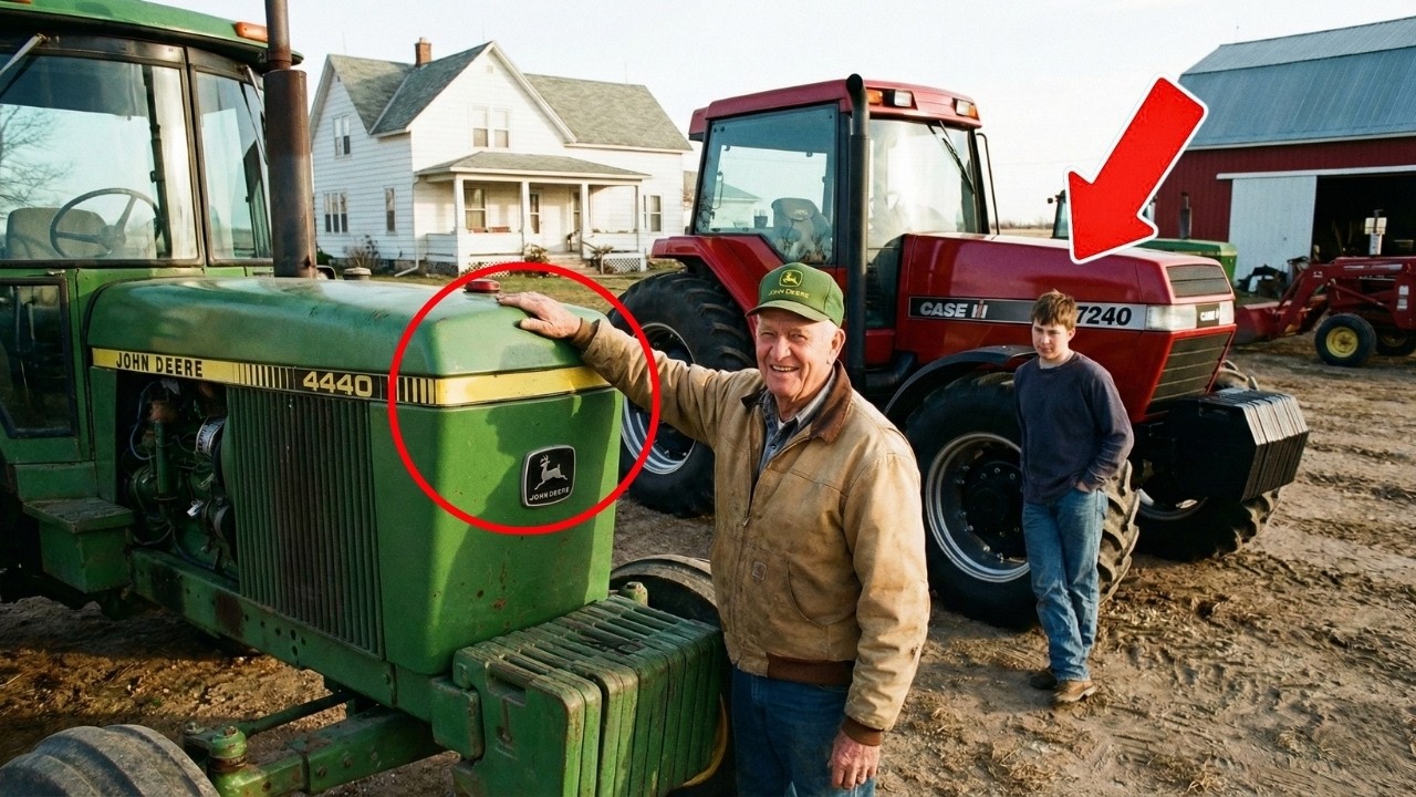 The Son Traded Dad's Old JD 4440 for a New Case IH&hellip; BUT The Old Man Bought It Back The Same Day