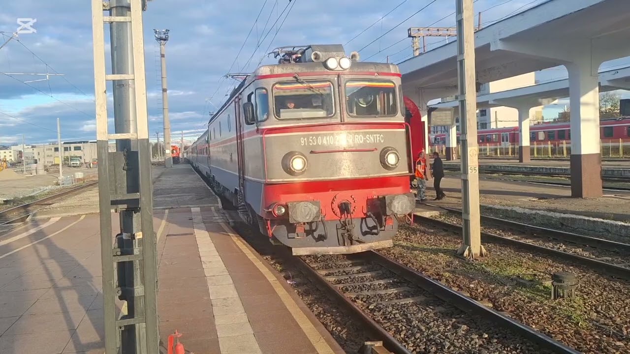 Activitate feroviară în Gara Cluj Napoca (27 Octombrie 2025)