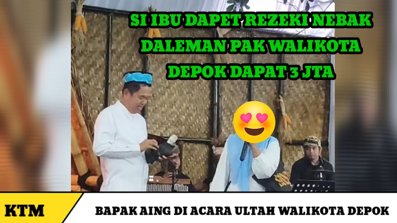 GUBERNUR JAWA BARAT HIBUR WARGA DEPOK!!!! PARA BUPATI HADIR DI ACARA ULTAH WALI KOTA DEPOK 