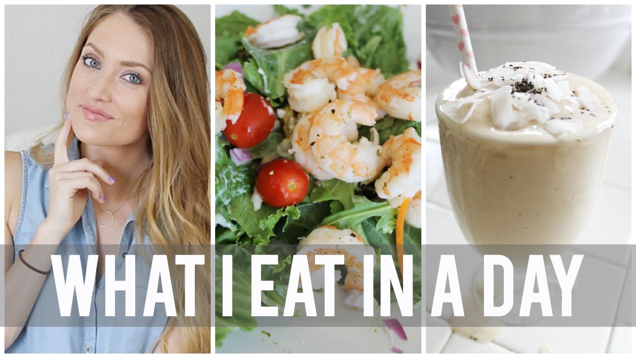What I Eat in a Day (snack + meal ideas) | Kendra Atkins