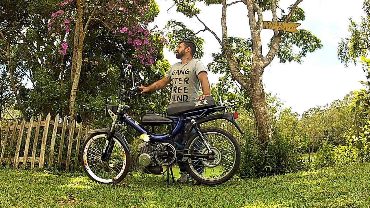 testando o GPS e o carburador dellorto 15 15 🛵🙌😍🛵