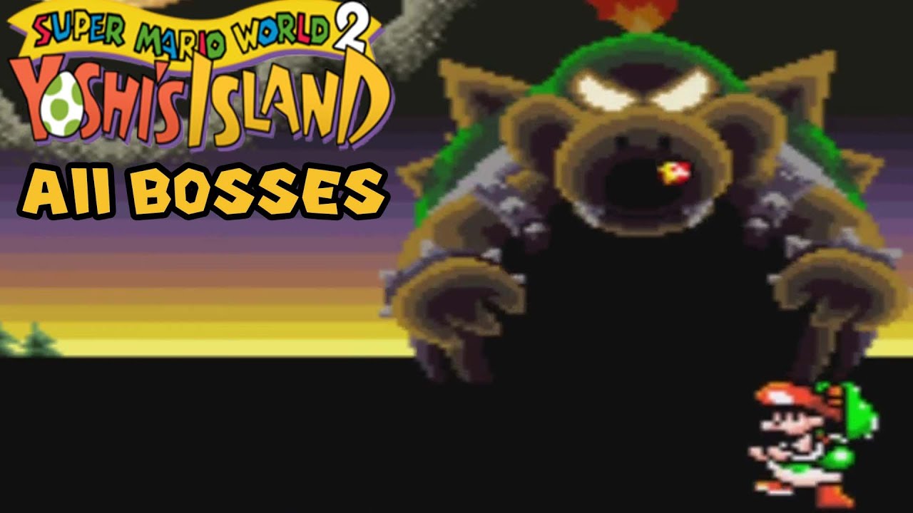 Yoshi's Island  All Bosses (No Damage)