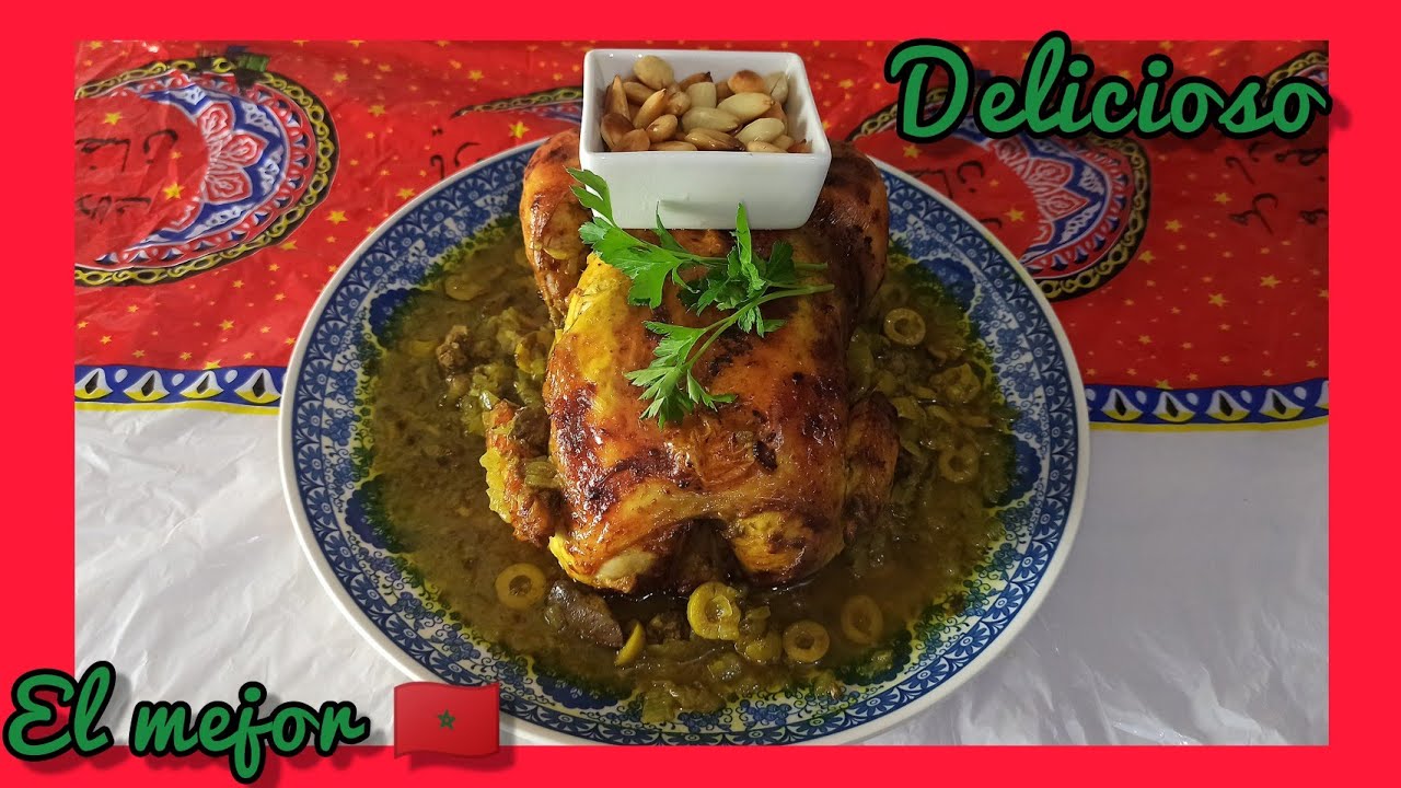 POLLO🍗 AL ESTILO MARROQUÍ El auténtico 🇲🇦🇲🇦Ideal Para fiestas
