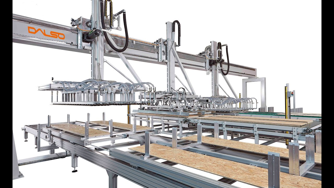 Assembling Line for two and three layers production