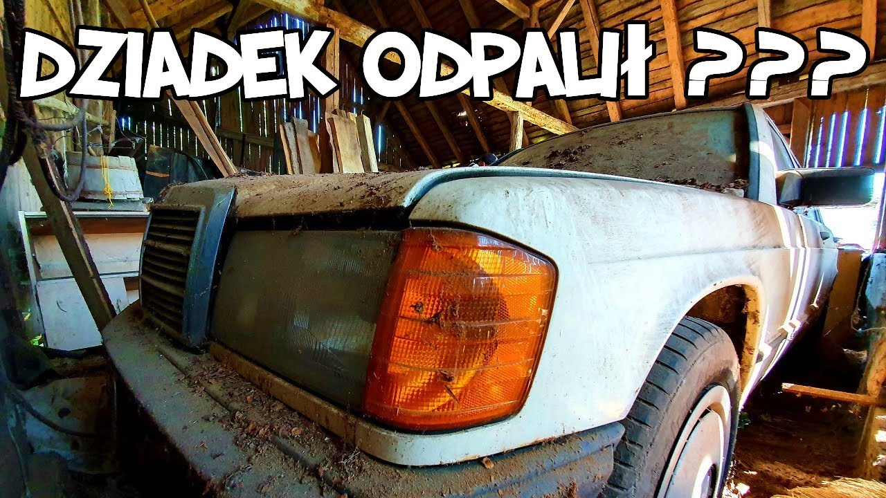 MERCEDES 190 PO 15 LATACH STANIA / CIEKAWE ZNALEZISKA POD SIEDZENIEM
