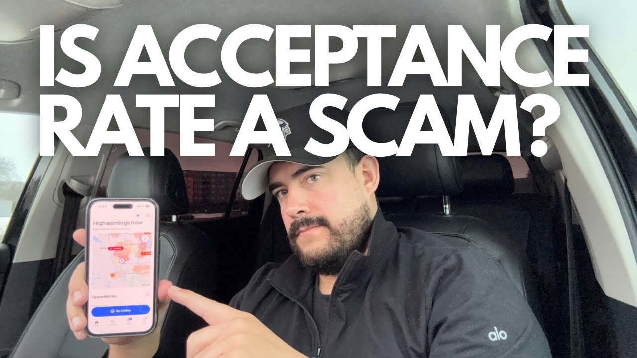 The truth about your Uber/Lyft acceptance rate. 