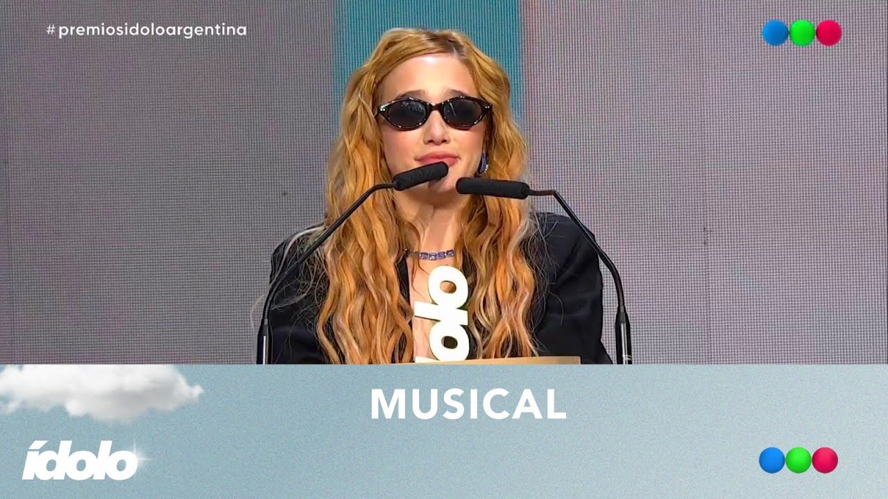 &Aacute;NGELA TORRES: Musical - Premios &Iacute;dolo Argentina 2025