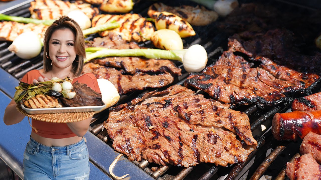 The Best CHICKEN & STEAK Marinade for your next PARRILLADA | Carne y Pollo Asado Recipe