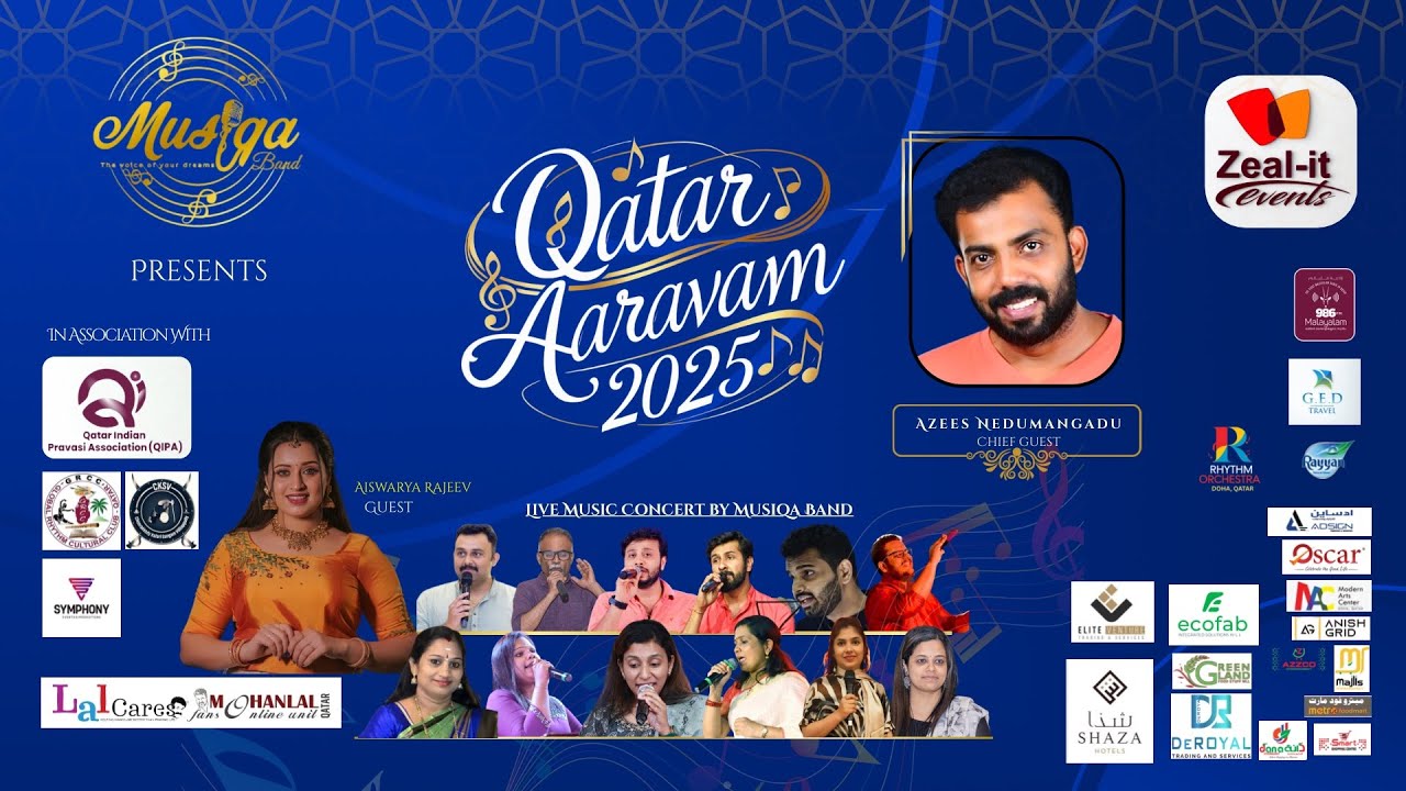 Qatar Aaravam 2025 by Musiqa Band & Zeal It Events Qatar