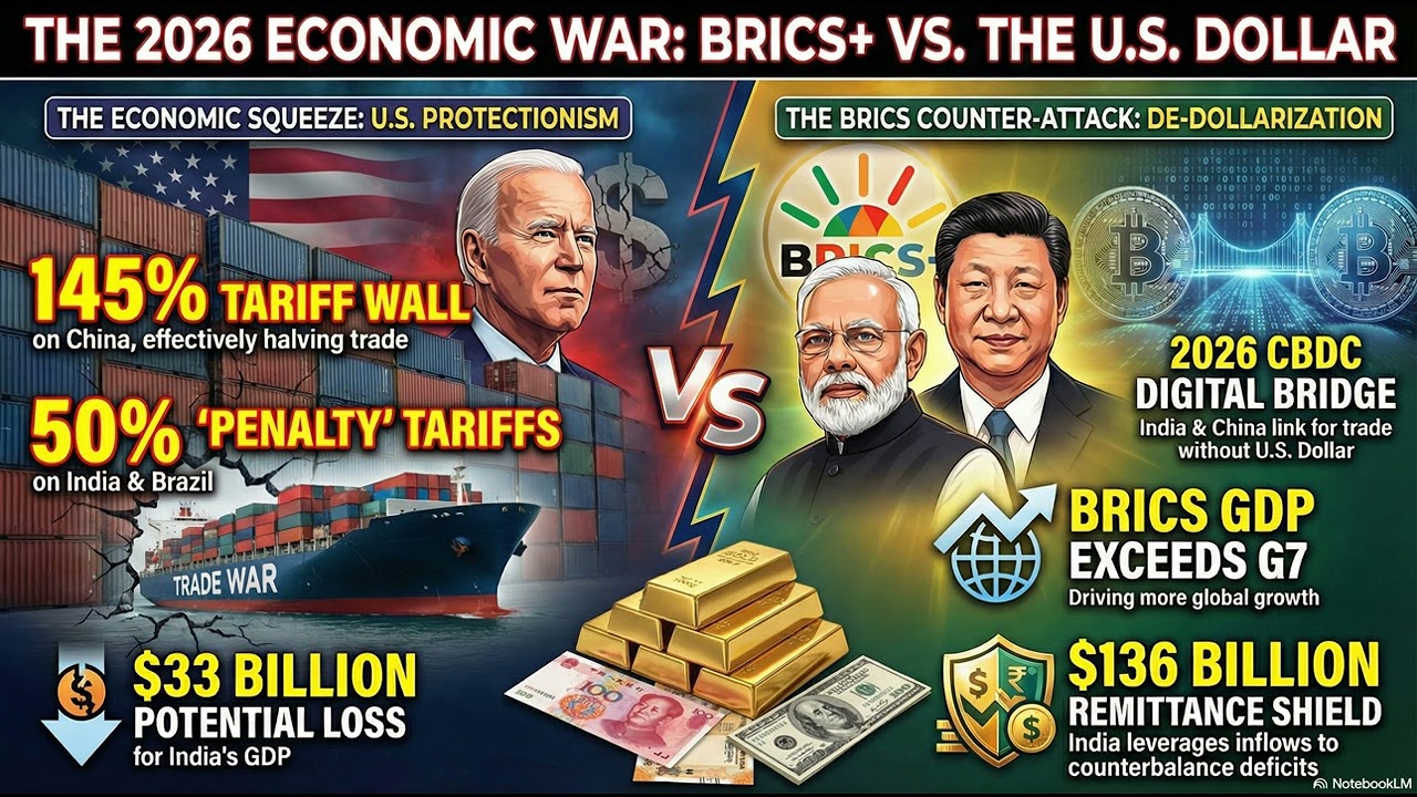 Podcast - Trump's 100% Tariff Nightmare: India Just Crossed the Red Line!
