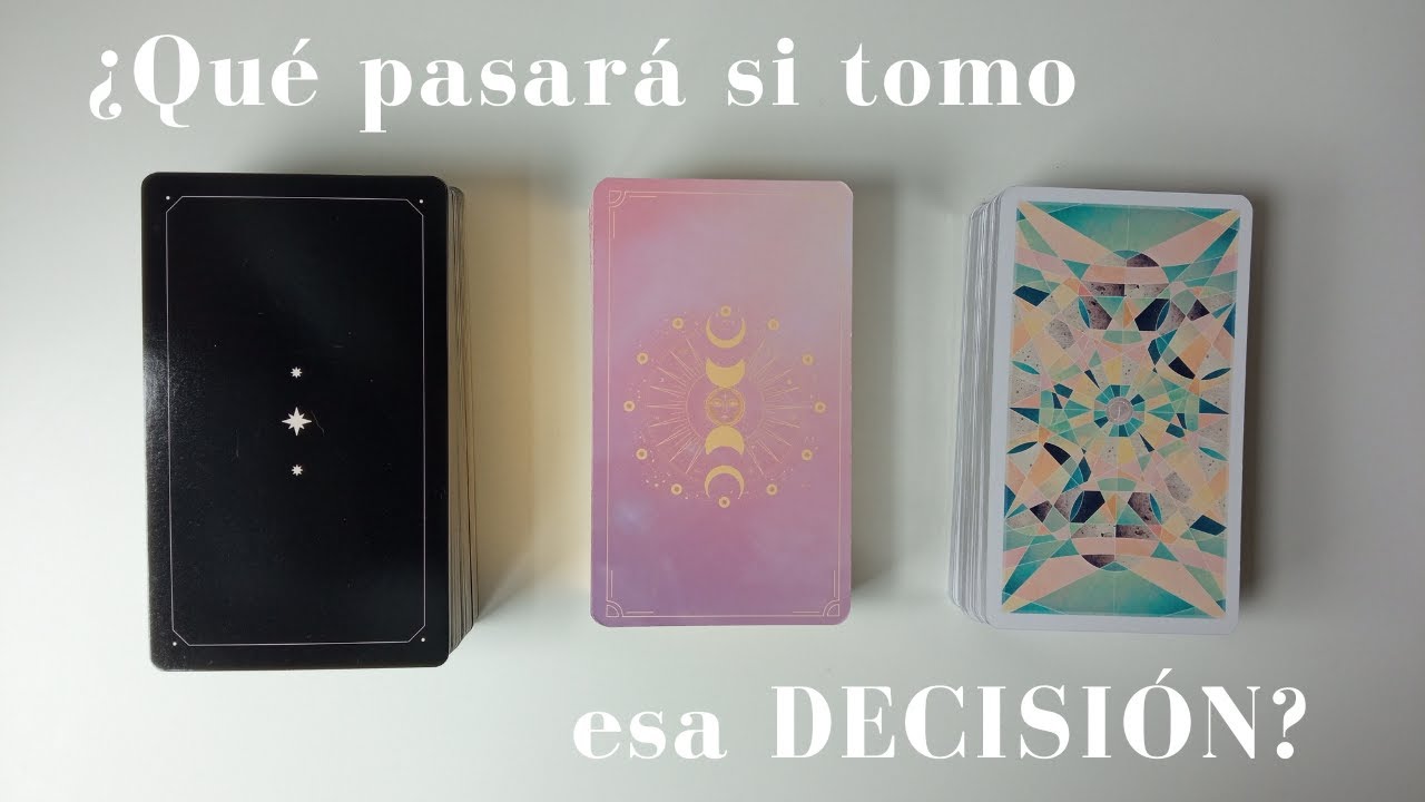 &iquest;Qu&eacute; pasar&aacute; si tomo esa DECISI&Oacute;N?😜💪🏼 | TAROT Interactivo✨