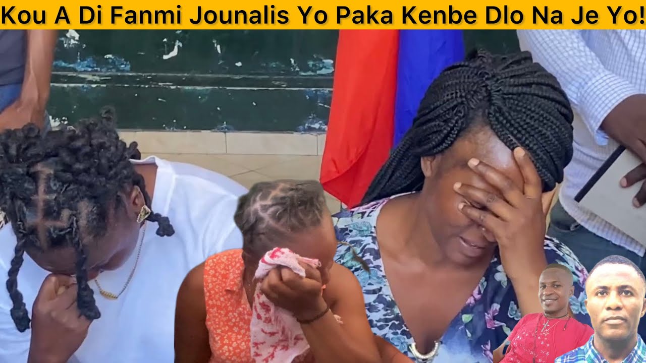 Flash:K0u A Di,Fanmi Jounalis Yo Pale,Yo Paka Kenbe Dlo Nan Je Yo - Yo Mande Leta Pote Yo Sekou