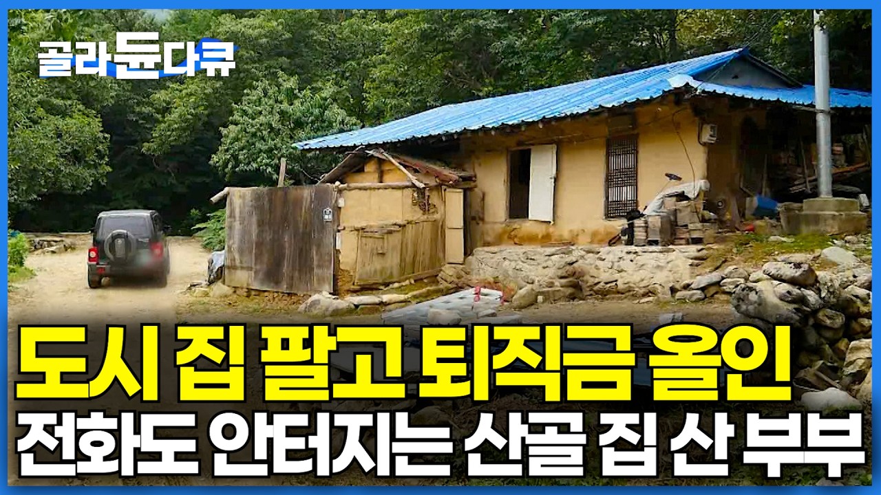 전화도 안터지는 강원도 오지에 도시 살던 부부가 이사왔다｜단 3가구만 사는 산골에 도시 부부가 사는 법｜한국기행｜#골라듄다큐