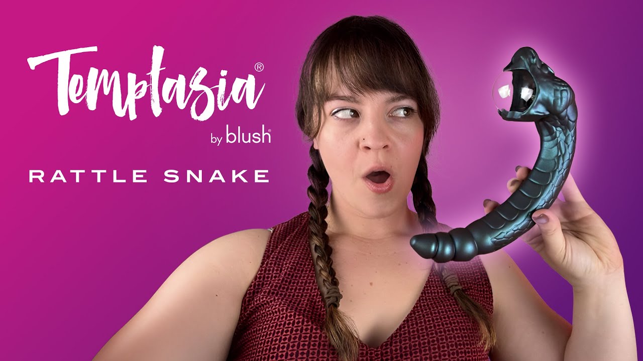 Ignite Your Dark Fantasy | Temptasia Rattle Snake Toy 🐍