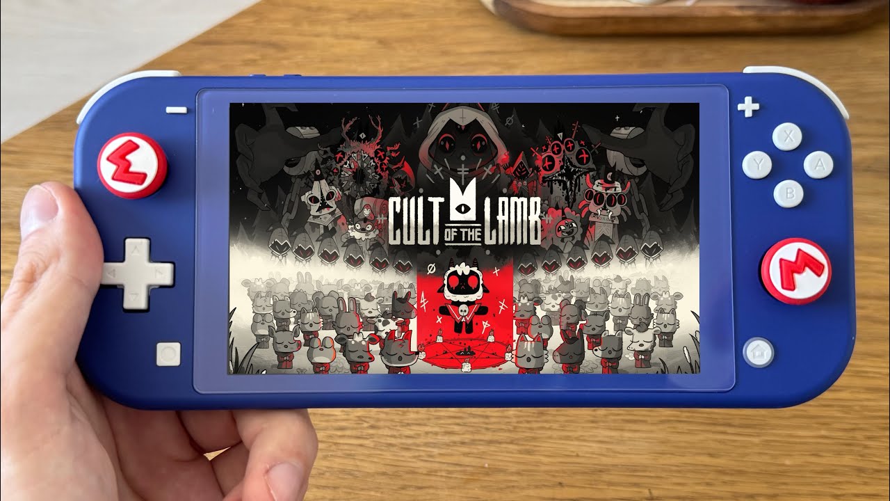 Cult of the Lamb Nintendo Switch Lite Gameplay