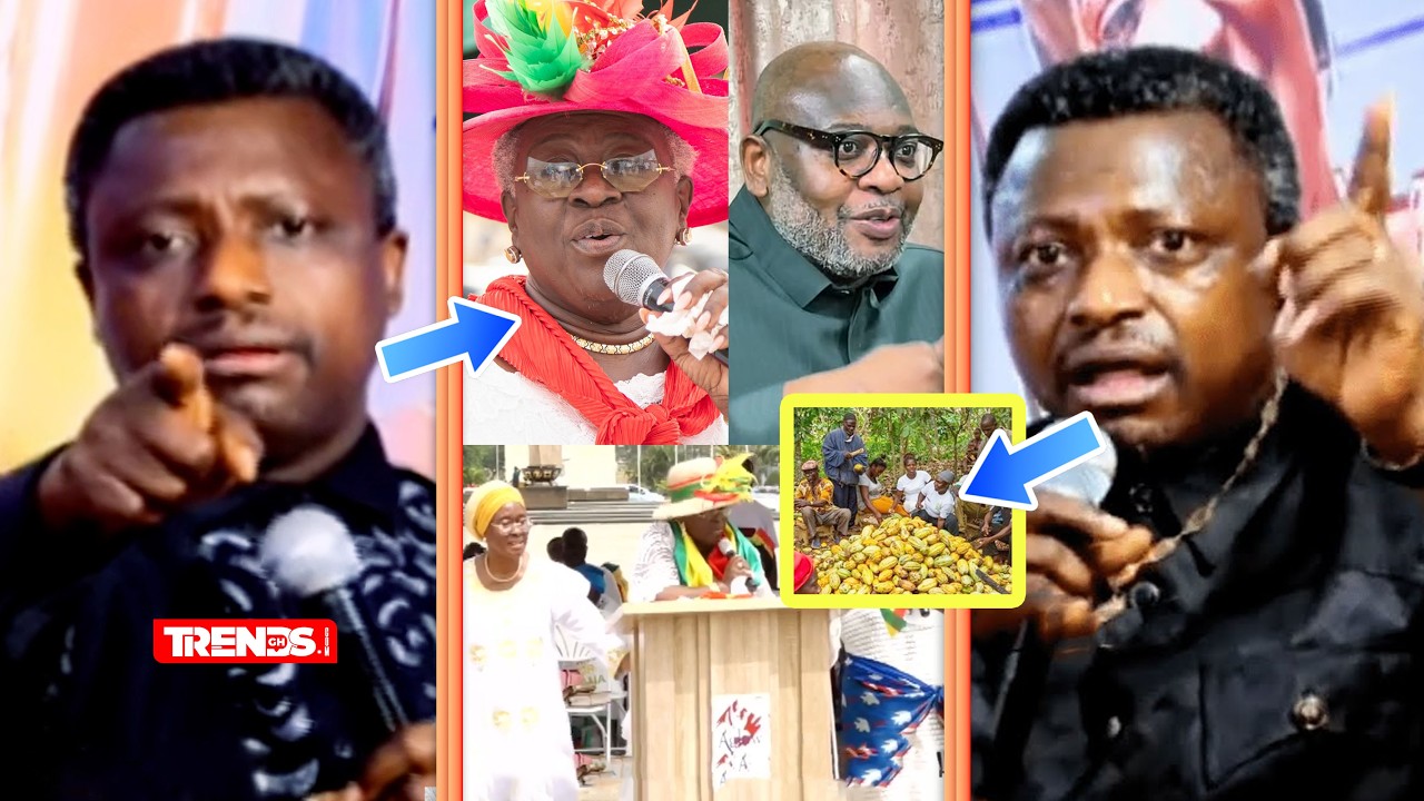 I'll Face U Boot 4 Boot! Opambour Declares Wαr On Aglow Ghana Over Their Prayers For COCOBOD