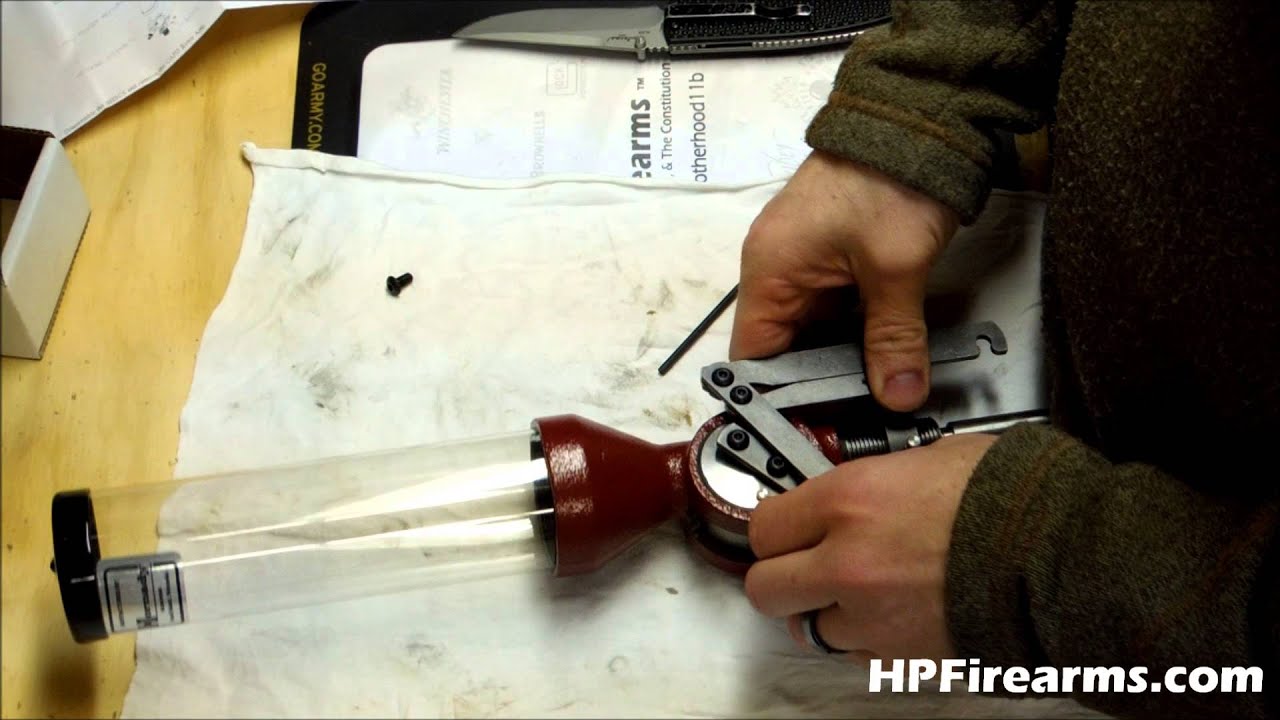 Hornady Case Activated Powder Drop Setup 1 of 2 by HPFirearms