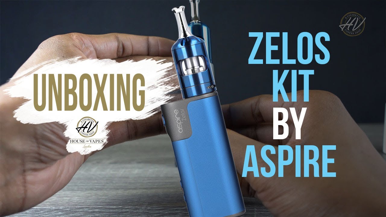 UNBOXING - Zelos 50W 2.0 KIT by Aspire