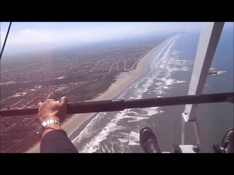 Voo de trike - Praia das Gaivotas - Itanhaem SP