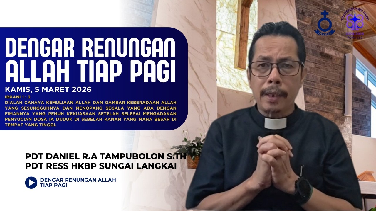 Dengar Renungan Allah Tiap Pagi | Kamis, 5 Maret 2026
