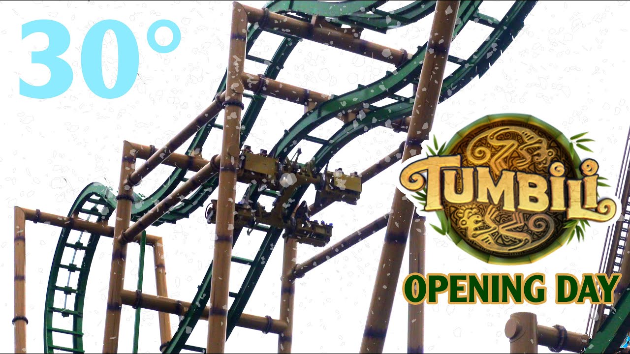 Attempting to Ride Roller Coasters in the Snow | Kings Dominion Opening Weekend 2022 Vlog
