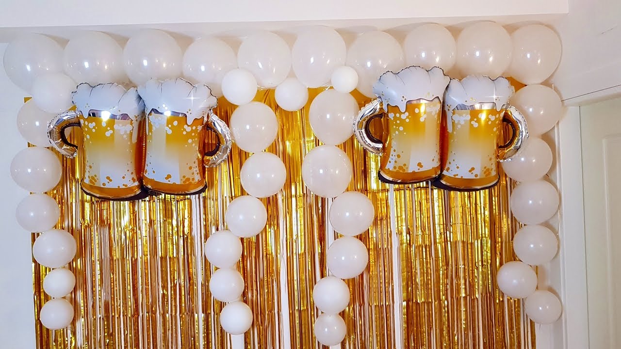 SORPRESA Y DECORACIÒN CON GLOBOS😍/surprise and decoration with balloons