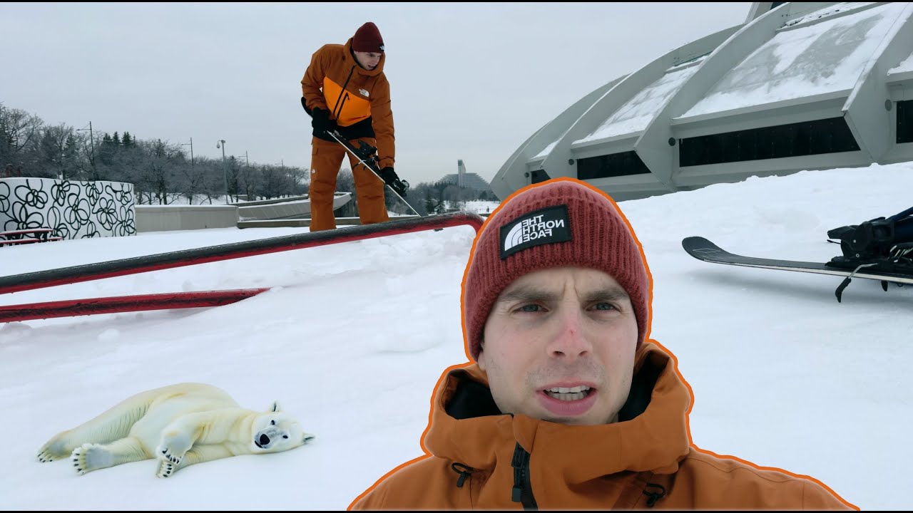 Ski Stade Olympique Hiver Vans Skatepark ⎮ ⛷️ ⎮ 25 Janvier 2024 ⎮ Apple ProRes | iPhone 15 pro