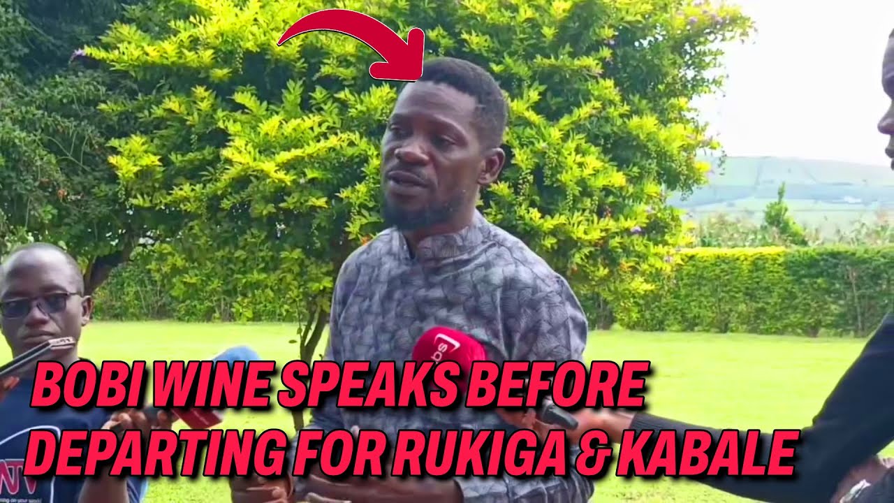 Пресс-брифинг: Боби Вайн даёт интервью перед отъездом в Рукигу и Кабале