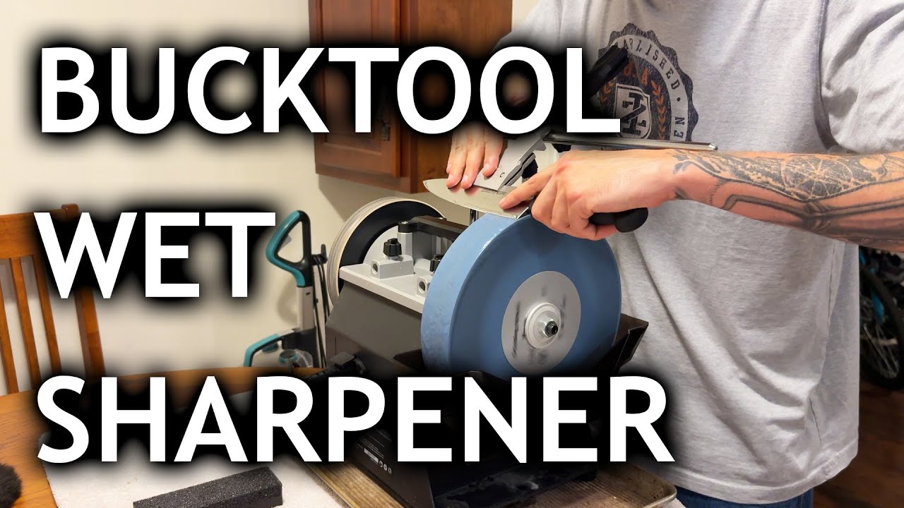 Обзор системы мокрой заточки BUCKTOOL