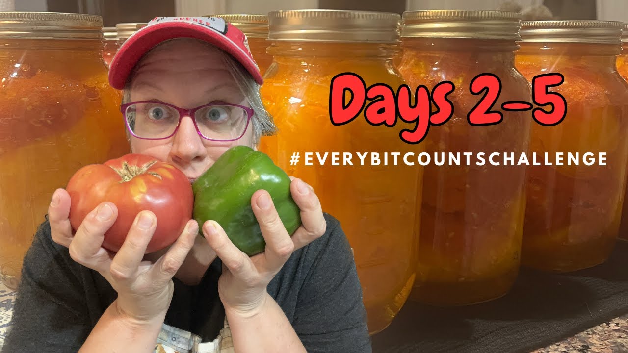 Консервирование продуктов #everybitcountschallenge, дни 2–5 — Усадьба семьи Брелсфорд