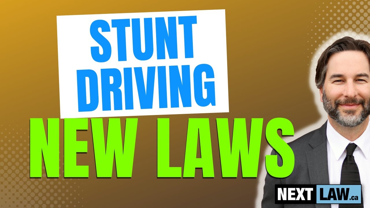 New Stunt Driving Laws in Ontario - Help!