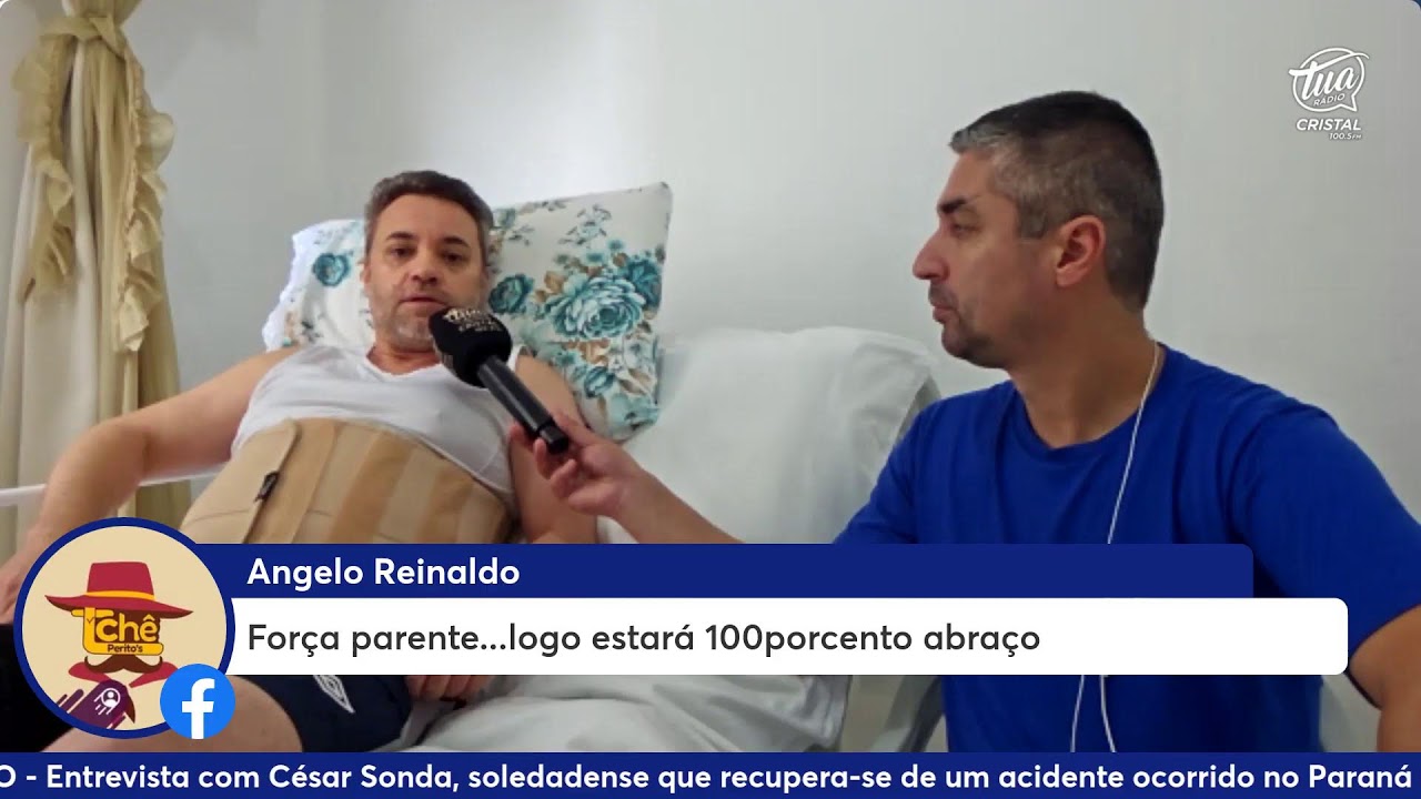 AO VIVO - SOLEDADENSE RECUPERA-SE DE ACIDENTE SOFRIDO NO PARANÁ