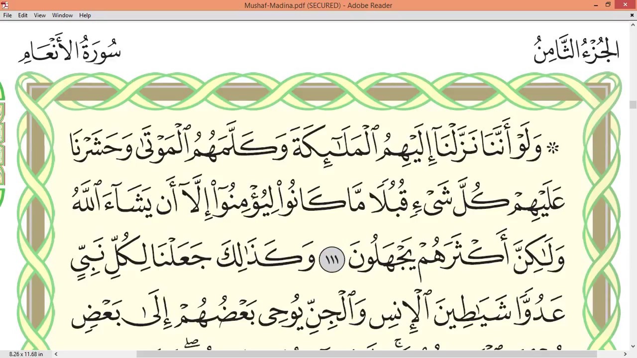 Practice reciting with correct tajweed - Page 142 (Surah Al-An'am)