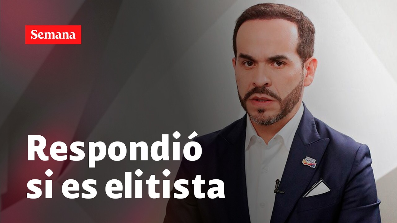 &iquest;Abelardo De La Espriella es ELITISTA? As&iacute; respondi&oacute; el candidato presidencial | Semana noticias