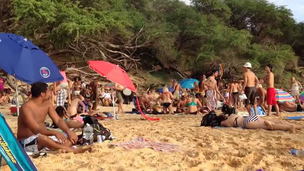 Little Beach Sunday Fun - Maui Soul Retreat 2013