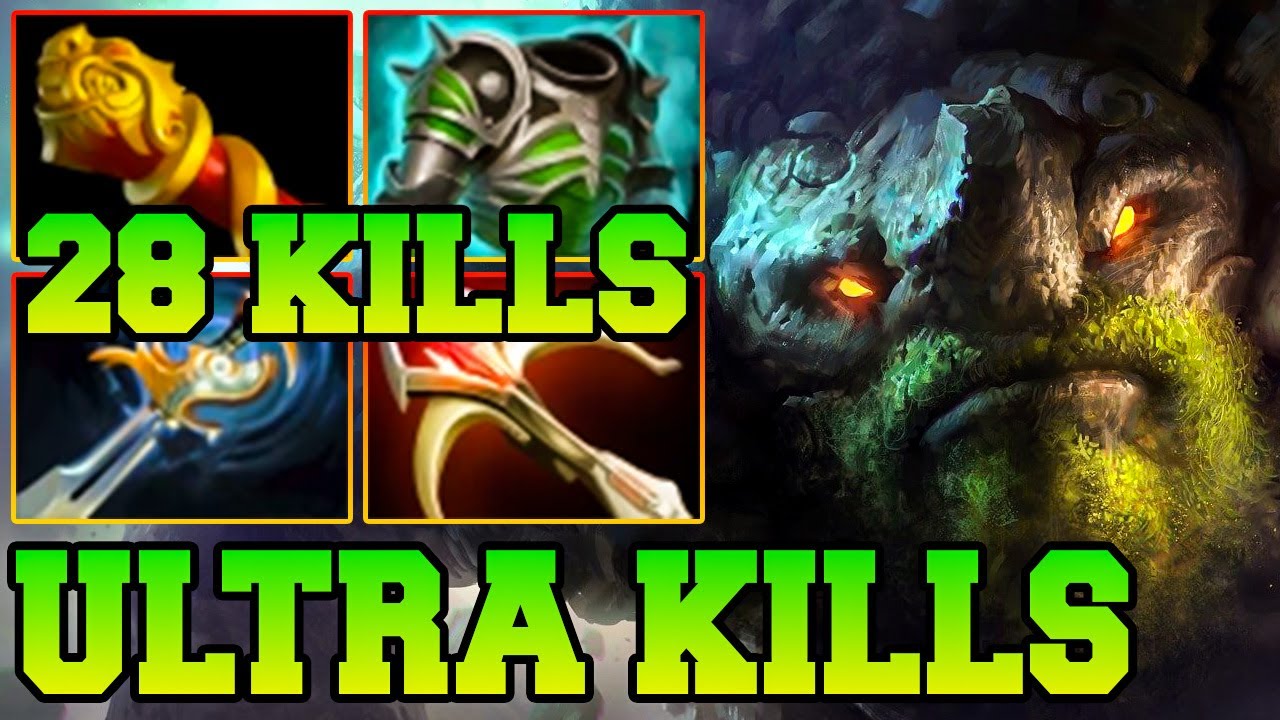 Ultra Kills + 28 Kills Tiny Dota 2 !! Tiny Dota 2 Gameplay Guide SafeLane 7.36 Carry Best Item Build
