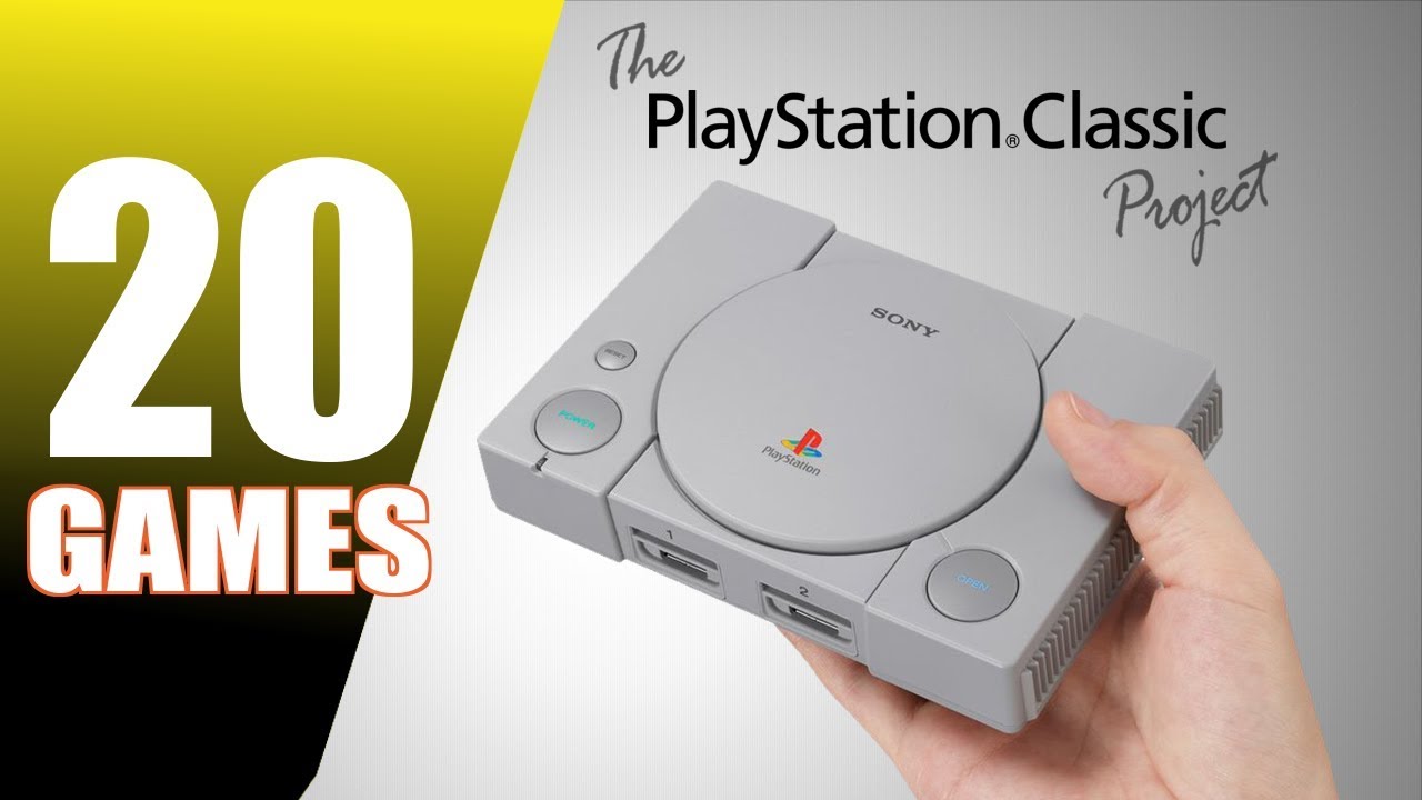 The PlayStation Classic Project - All 20 PS1 Mini Games - Every Game
