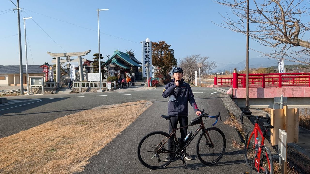 田川地域をサイクリング