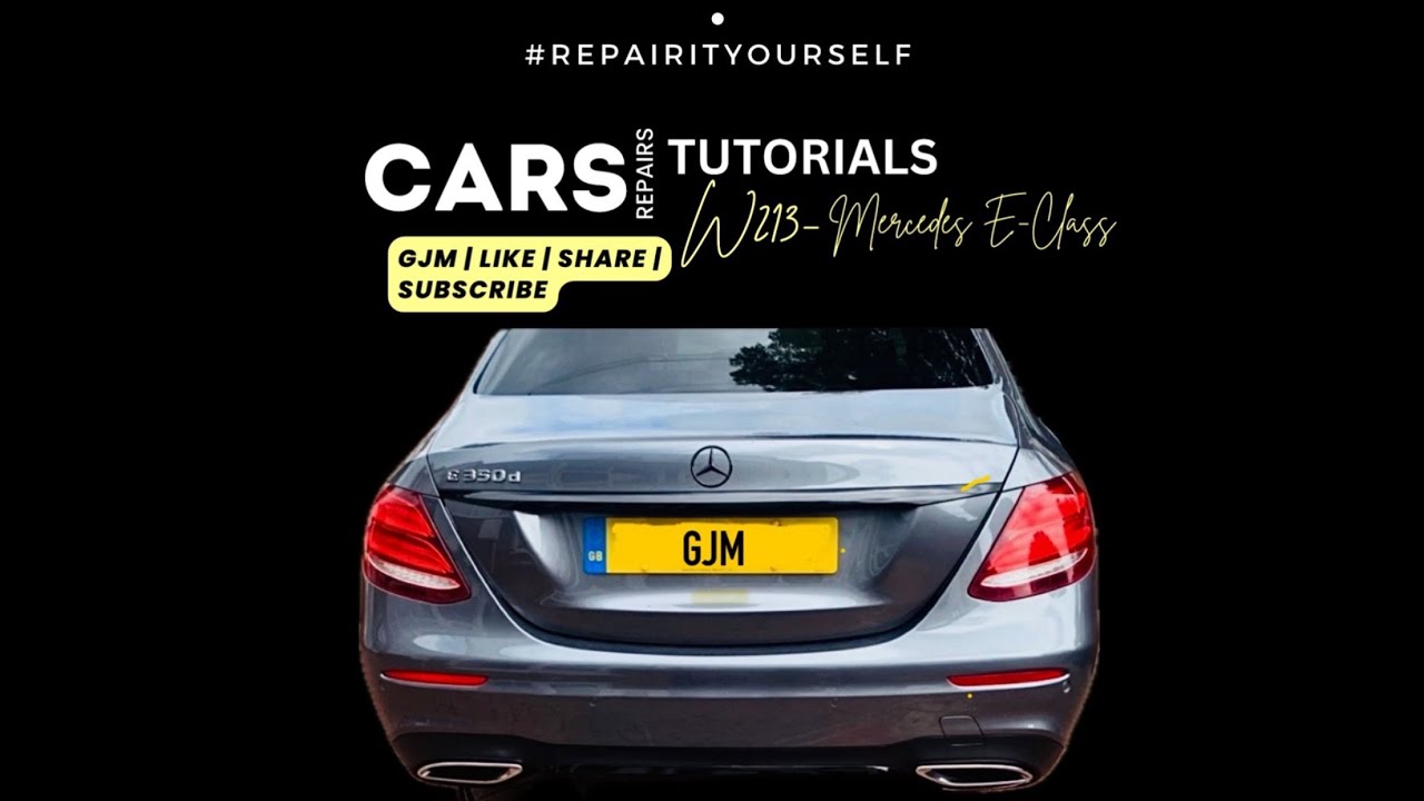 Mercedes E-Class W213 E350D Full Service| Fuel filter Pollen filter Air filter Replacement| OM642
