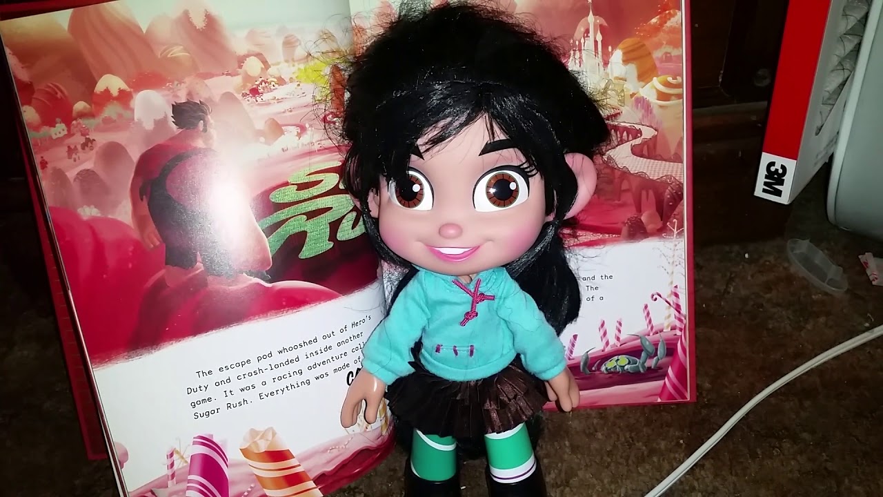 Disney Wreck-it Ralph, Thinkway Toys, Vanellope Von Schweetz talking doll review.