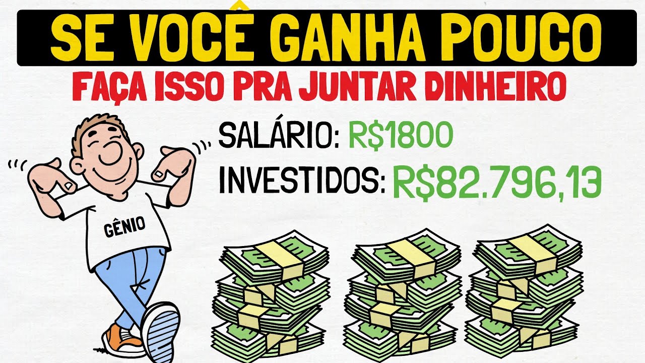 Estratégias Explosivas Para Juntar Dinheiro [MESMO GANHANDO POUCO]