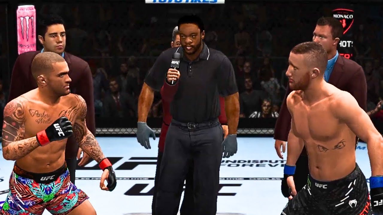 Dustin Poirier vs Justin Gaethje FULL FIGHT | UFC Undisputed Forever AI Simulation Gameplay