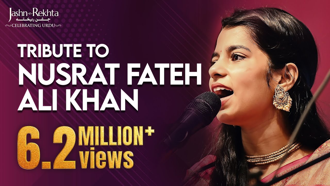 Tribute to Nusrat Fateh Ali Khan | Maithili Thakur Qawwali Performance | Jashn-e-Rekhta