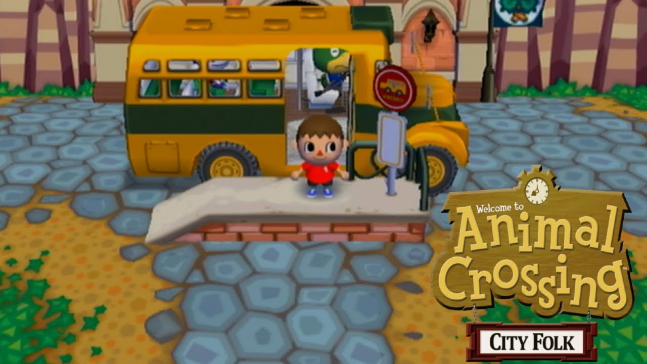 Let's Play Animal Crossing City Folk Day 1 Wenton Town