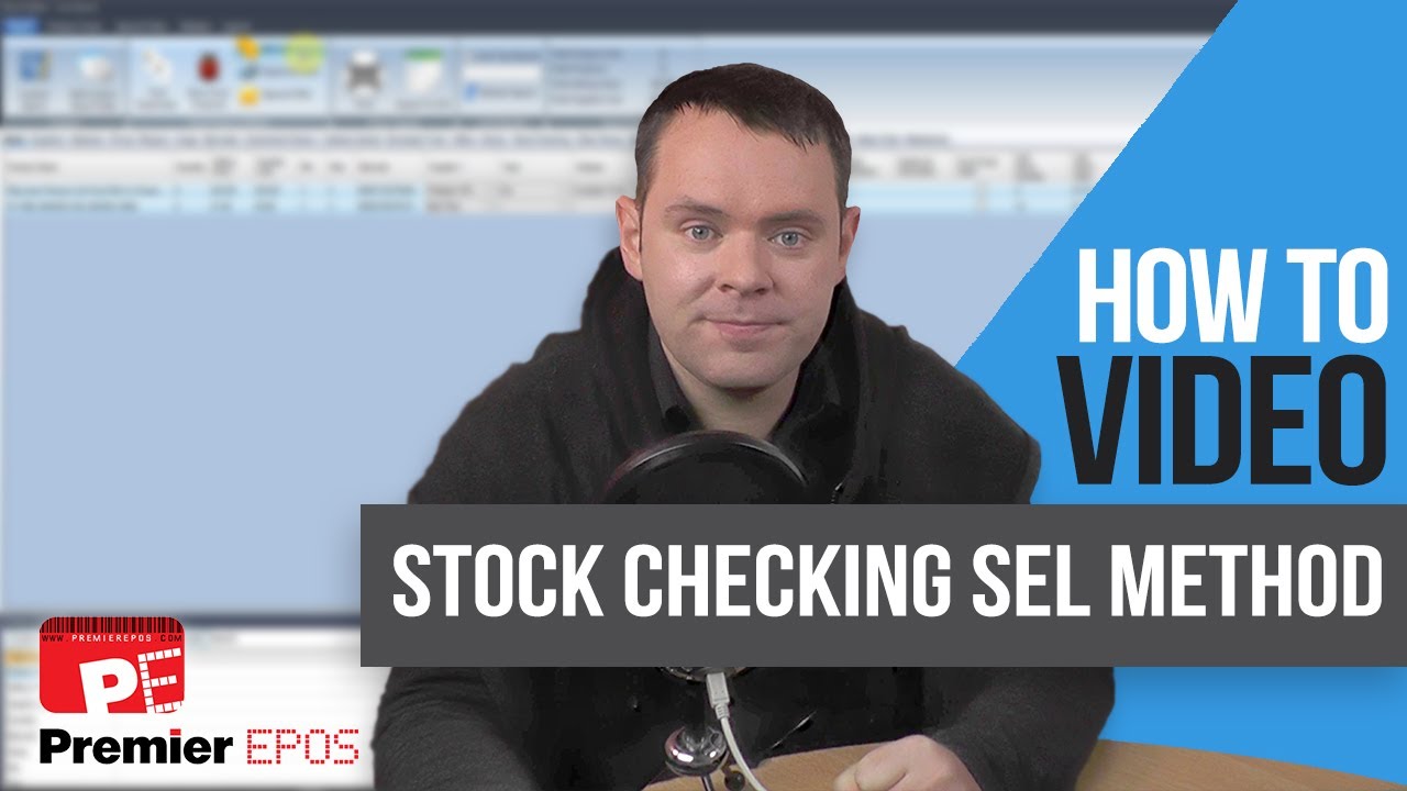 How To - Stock Checks with Label list on PDA | Premier EPOS Software