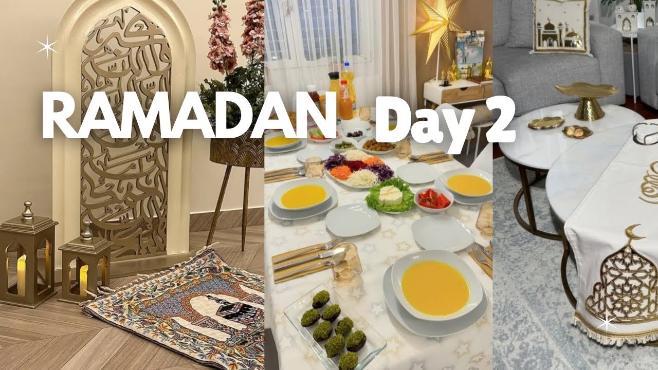Ramadan Vlog🌙day 2| My Routine in Ramadan from Suhoor to Iftar| Productive| VLOGMADAN #ramadanseries