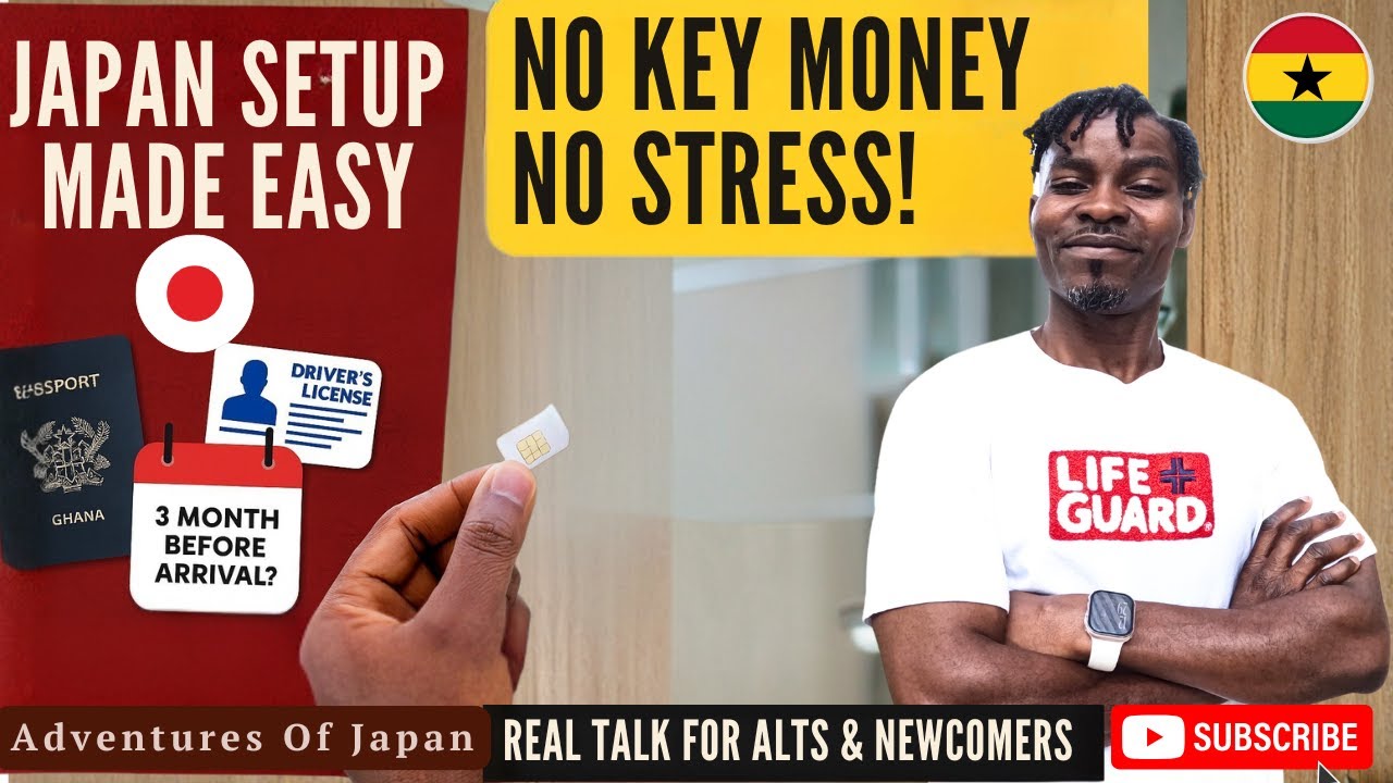 ALT's Real Talk: Driving + Mobile Sim + Apartment in Japan Made Easy (No Key Money!)