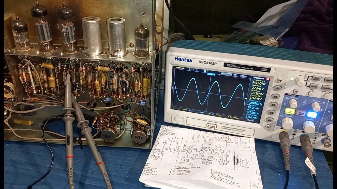 REVOX E36 (part 12) - Bad amplifier, valve - classD - back to valve