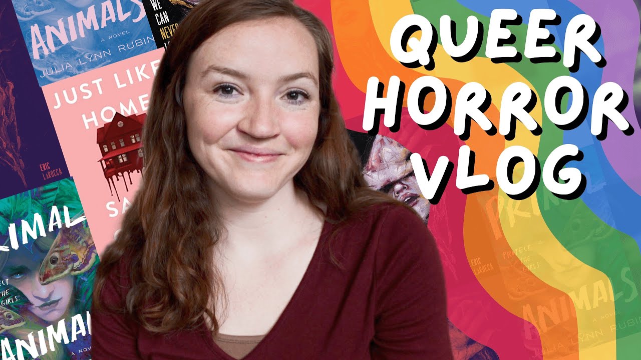 Reading Queer Horror Books 🏳️‍🌈👻 (LGBTQ+ rep/authors) reading vlog!